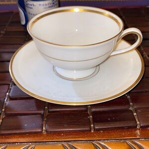 Princess house teacup and Francois’ saucer